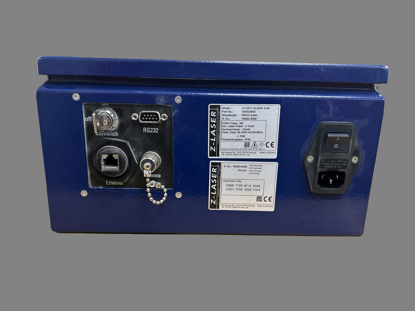 USED HFD LASER